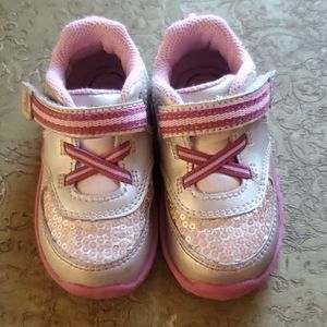 Toddler girl sequined Stride Rite